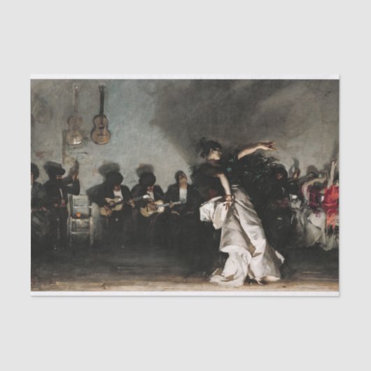 El Jaleo by John Singer Sargent 薄葉紙 (正面)