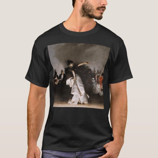 El Jaleo (Dancer) スペインの - John Singer Sargent Tシャツ (正面)
