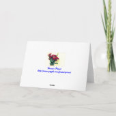 El Jarabe en Ultratumba Dia De Los Muertos Card カード (裏面)