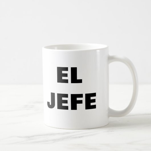 El JEFEのマグ コーヒーマグカップ (右)