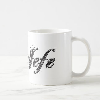 El JefeのロゴのEstiloのスタイル コーヒーマグカップ