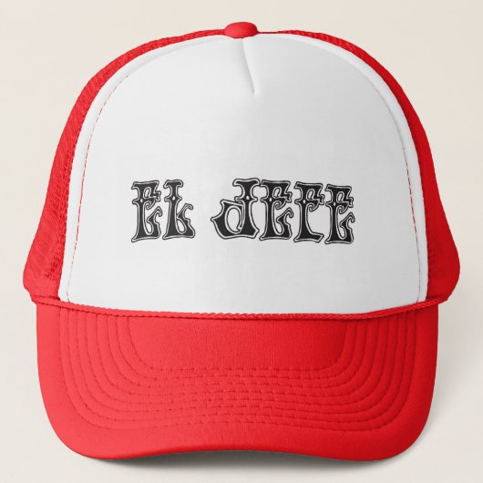 El JefeのロゴのLiquidoの液体 キャップ (正面)