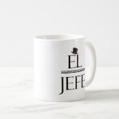 El jefe コーヒーマグカップ (正面右)