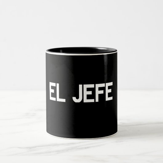El Jefe ツートーンマグカップ (中央)