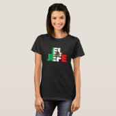 El Jefe  Mexican Boss Dad Mom  3 Tシャツ (正面フル)