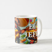 El Jefe "The Boss" Fiesta コーヒーマグカップ (正面右)