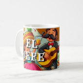 El Jefe "The Boss" Fiesta コーヒーマグカップ (正面左)