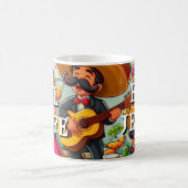 El Jefe "The Boss" Fiesta コーヒーマグカップ (中央)