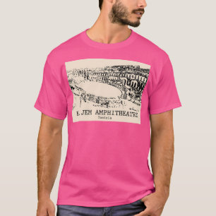 El Jem Amphitheater – チュニジア Tシャツ