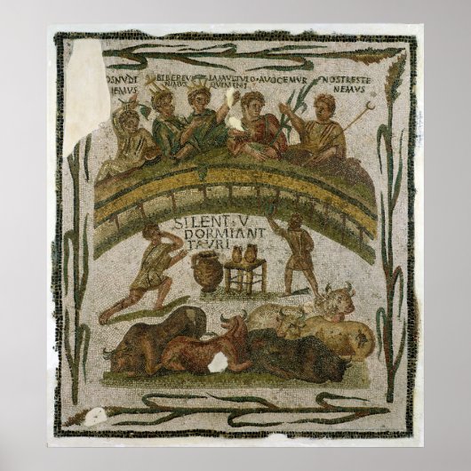 El-Jem c.200-220から衣装の宴会 ポスター (正面)