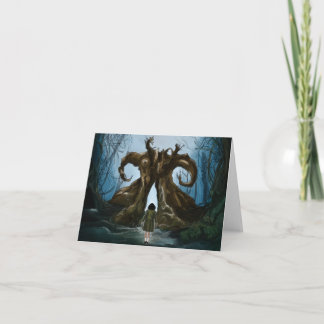 El laberinto del fauno bosque card tarjeta 招待状