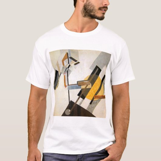 El Lissitzky Proun 19D Tシャツ (正面)