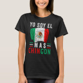 El Mas Chingon  Mexican Dad Husband Regalo Tシャツ (正面)