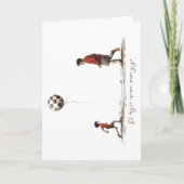 El mejor equipo, papá y yo. カード (正面)