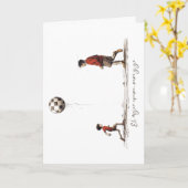 El mejor equipo, papá y yo. カード (黄色い花)