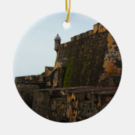 El Morroプエルトリコ セラミックオーナメント