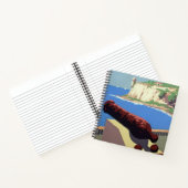 El Morro Fortress, Puerto Rico, Old San Juanを訪れる ノートブック (内部)