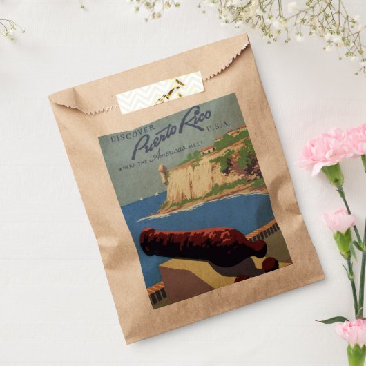 El Morro Fortress, Puerto Rico, Old San Juanを訪れる フェイバーバッグ (封をした状態)