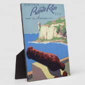 El Morro Fortress, Puerto Rico, Old San Juanを訪れる フォトプラーク (側面)