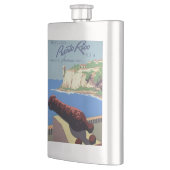 El Morro Fortress, Puerto Rico, Old San Juanを訪れる フラスク (左)