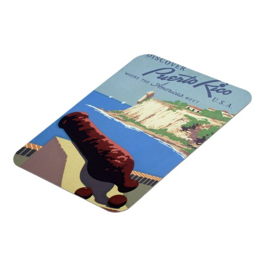 El Morro Fortress, Puerto Rico, Old San Juanを訪れる マグネット (左側)