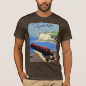 El Morro Fortress, Puerto Rico, Old San Juanを訪れる Tシャツ (正面)