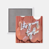 El & N一緒に2025年の磁遠くに石に行こう マグネット (正面/裏面)