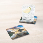 El Nidoの日没 スクエアペーパーコースター (インサイチュ)