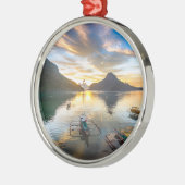 El Nidoの日没 メタルオーナメント (左)