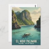 El Nido Philippines Travel ポストカード (正面/裏面)