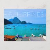 El Nido, Philippines Travel Postcard ポストカード (正面)