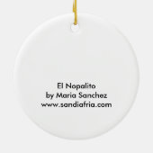 El Nopalito セラミックオーナメント (裏面)