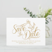 El oro moderno náutico Salve la fecha 招待状 (スタンド正面)