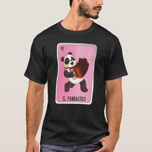 El Pandastico Mexican Slang Lottery Bingo Cards   Tシャツ (正面)