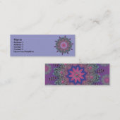 El Paseoのプロフィールカード スキニー名刺 (正面/裏面)