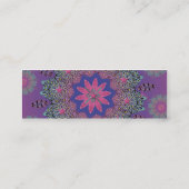 El Paseoのプロフィールカード スキニー名刺 (裏面)