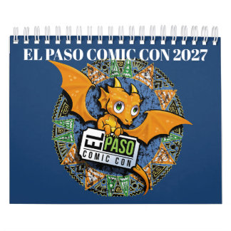 El Paso Comic Con 2026 コスプレ写真 カレンダー