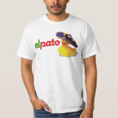 El Patoのゴム製アヒルのTシャツ Tシャツ (正面)