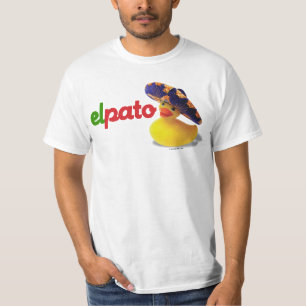 El Patoのゴム製アヒルのTシャツ Tシャツ