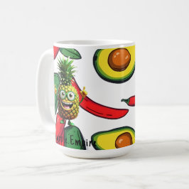 El PinChoクルーソックス – Pineapple Empire コーヒーマグカップ