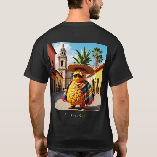 El PineCho - Pineapple Empire Tシャツ (裏面)
