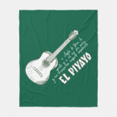 El Piyayo フリースブランケット (正面)