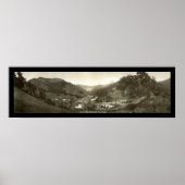 El Portal Yosemite CA写真1908 ポスター (正面)