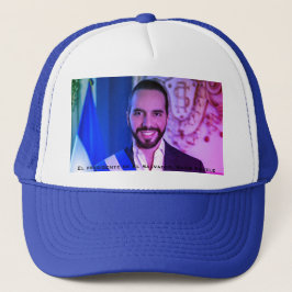 El presidente de El Salvador, Nayib Bukele キャップ