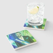 El presidente de El Salvador, Nayib Bukele ストーンコースター (横)