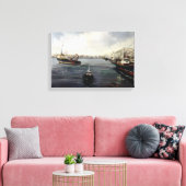 El puerto/O porto/The port キャンバスプリント (インサイチュ (リビング))