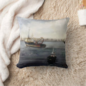 El puerto/O porto/The port クッション (ブランケット)