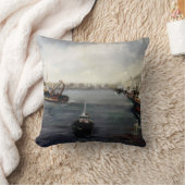 El puerto/O porto/The port クッション (ブランケット)