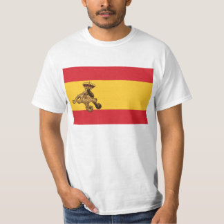 El Pulpoポールはlaのbandera de Espanaaに侵入します! Tシャツ