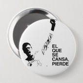 EL QUE SE CANSA PIERDE 缶バッジ (正面&裏面)